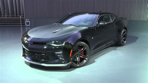 2017 Chevy Camaro 1LE SS V8 (Black) Walk-Around and Interior B Roll ...