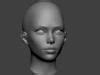 3D model Woman Head 2 VR / AR / low-poly | CGTrader