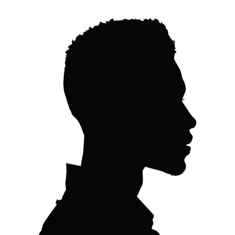 23,897 Black Man Side Profile Images, Stock Photos, 3D objects ...