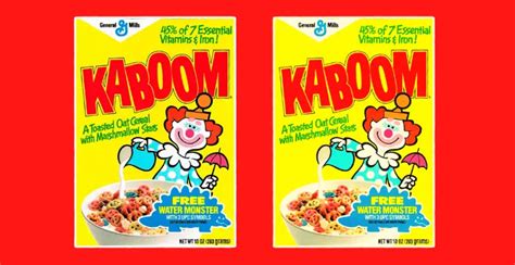 Kaboom Cereal – The Smiley-Shaped Cereal from Your Childhood