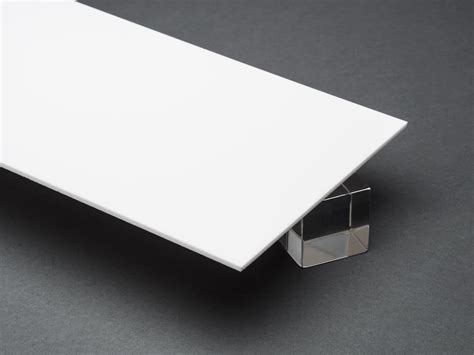 White Opaque Acrylic Sheet – Canal Plastics Center