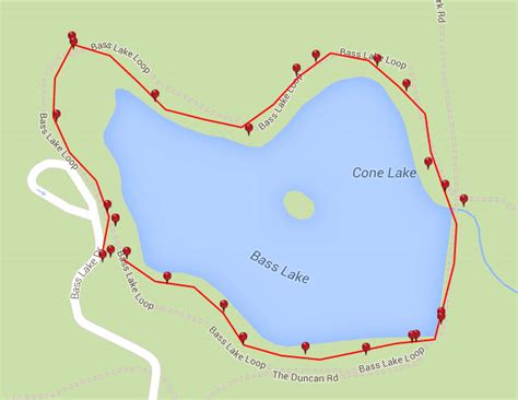 Bass Lake-Moses Cone Memorial Park-Blowing Rock | Blue Ridge Hiking Trails.com-Waterfall ...