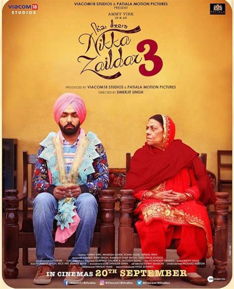 Nikka Zaildar 3 (2019) | Ammy Virk Wamiqa Gabbi | First Look, Review ...