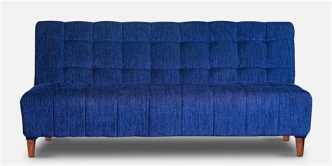 Buy Florida Large Fabric Convertible Sofa Cum Bed in Blue Colour at 35% OFF by Seventh Heaven ...