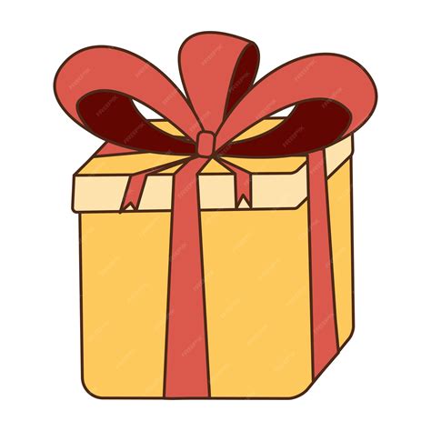 Premium Vector | Gift box cartoon of presents