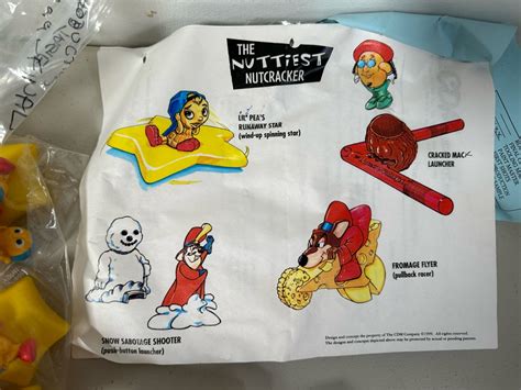 The Nuttiest Nutcracker Carl's Jr. / Hardee's Happy / Kid's Meal Toys Project Box With Prototype ...