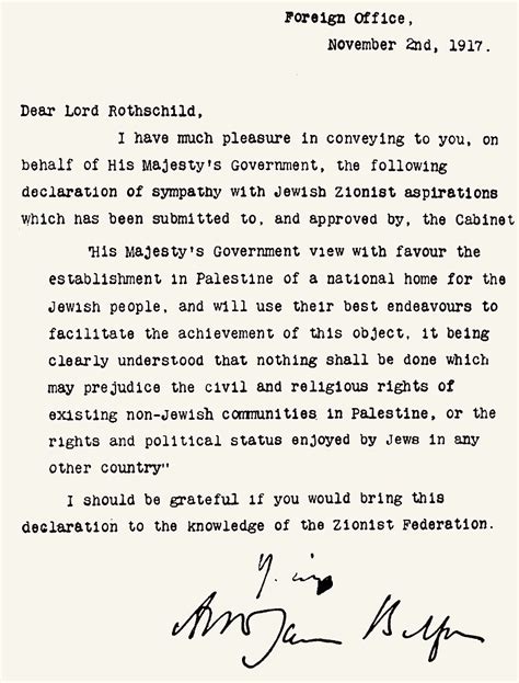 In A 125-Word, 100-Year-Old Letter, Lawrence of Arabia Saw the Israel ...