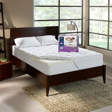 Serta Cradling Cloud 4-inch Memory Foam Mattress Topper- Queen