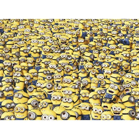 Clementoni - Despicable Me 2: Minions Impossible Puzzle - 1000 Pieces ...