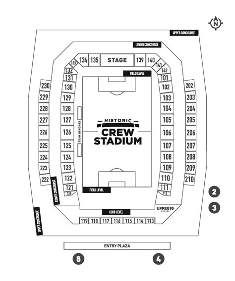 Stadium Maps – Historic Crew Stadium