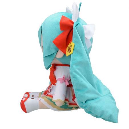 Plush Fuwa Fuwa Hatsune Miku LL Maneki Ver. Vocaloid - Meccha Japan