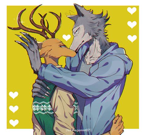 [BEASTARS] Legosi x Louis-senpai by daMegane07 on DeviantArt