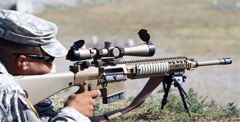 M110 Semi Automatic Sniper System (M110 SASS), 7.62mm Sniper Rifle ...