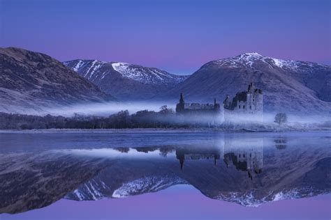 Kilchurn Castle Winter Dawn