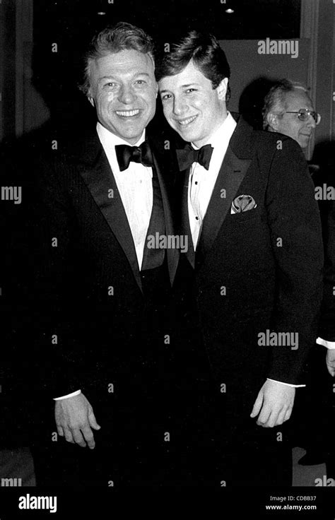 STEVE LAWRENCE WITH HIS SON DAVID LAWRENCE (Credit Image: Â© Judie Burstein/Globe Photos ...