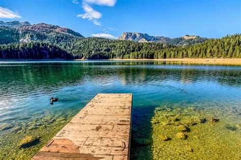 BILDER: Schwarzer See (Crno jezero) im Durmitor Nationalpark ...