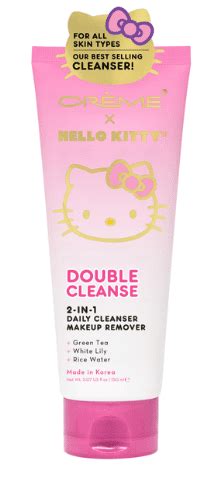 The Crème Shop Hello Kitty Double Cleanser 2- in-1 Facial Foam Cleanser ...