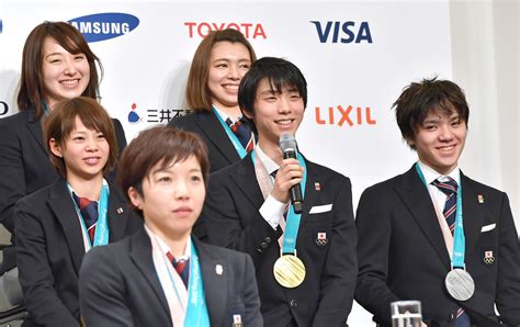 Japan's Olympic medalists give thanks for support in Pyeongchang - The Japan Times