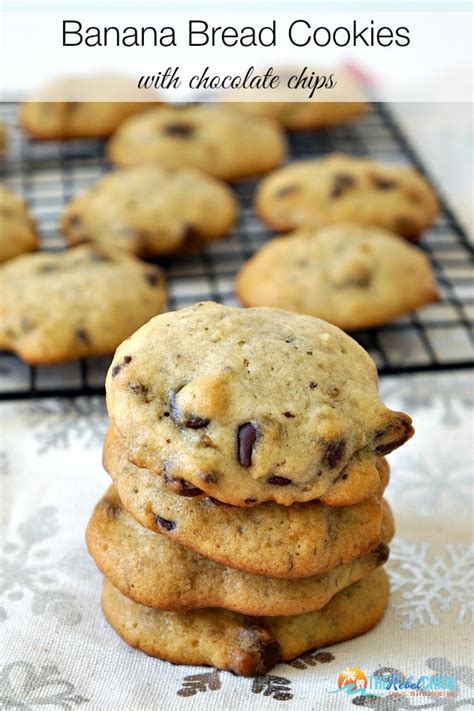 Banana Bread Cookies Recipe - The Rebel Chick