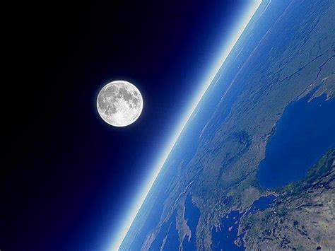 Earth horizon, moon, horizon, earth, space, HD wallpaper | Peakpx