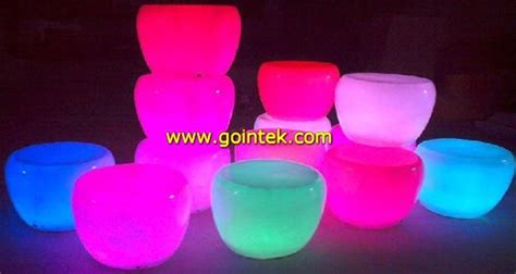 PE Material D82*H34cm Luminous Round Coffee Table With Sea… | Flickr