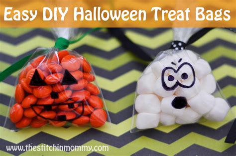 DIY Candy Bags for Halloween