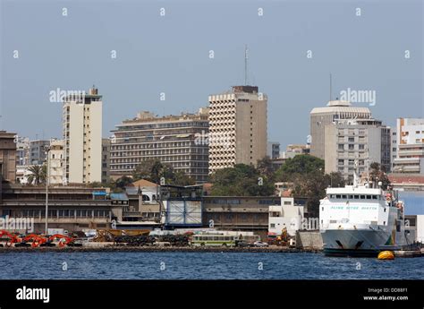 Dakar-Ziguinchor Ferry, Ferry Port, Dakar, Senegal, Africa Stock Photo - Alamy