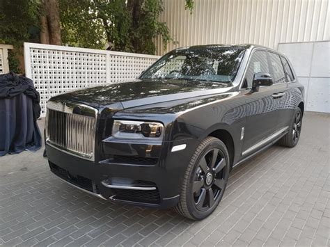 Rolls-Royce Cullinan launched in India, Priced at INR 6.95 crore