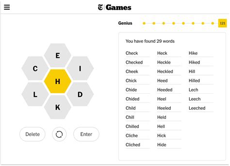 New York Times Spelling Bee Helper — Ben Willenbring