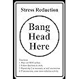 Bang Head Here humoristic / funny Metal Sign Stress Relief Wall Plaque ...