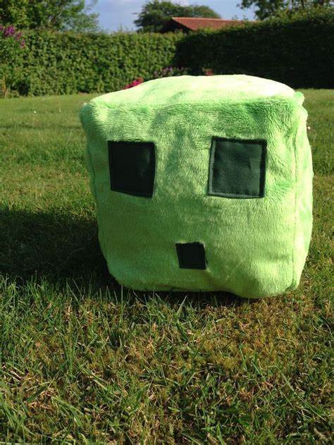 Make a Slime Plushie From Minecraft | Minecraft toys, Diy minecraft ...