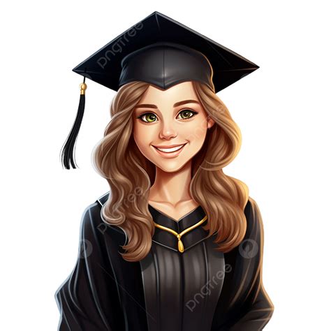 Teacher With Graduation Cap Clip Art, Teacher With Graduation Cap ...