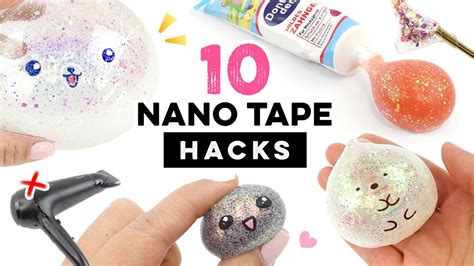 10 Nano Tape Hacks You’ve NEVER Seen Before! #diy - YouTube