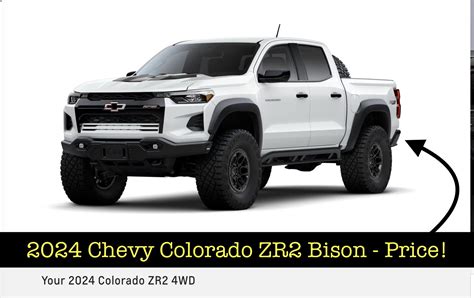 News: 2024 Chevy Colorado ZR2 'Bison' Comes With a Hefty Premium - But the Truck Is Next Level ...