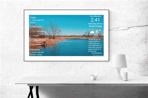 Get your Microsoft Calendar on the wall Using Any Screen