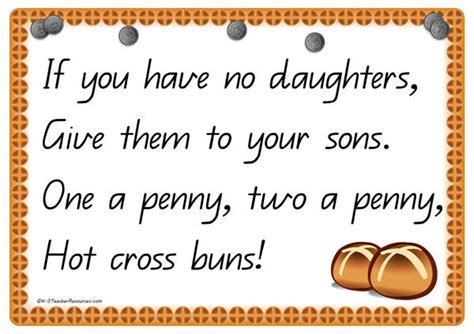 Hot Cross Buns Nursery Rhyme