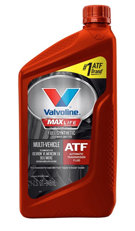 Valvoline MaxLife Multi-Vehicle Full Synthetic Automatic Transmission ...