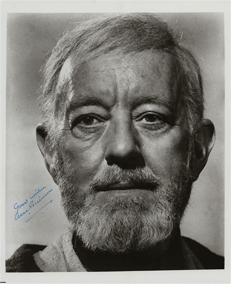 Star Wars: Alec Guinness Signed Photograph as Obi-Wan Kenobi | RR