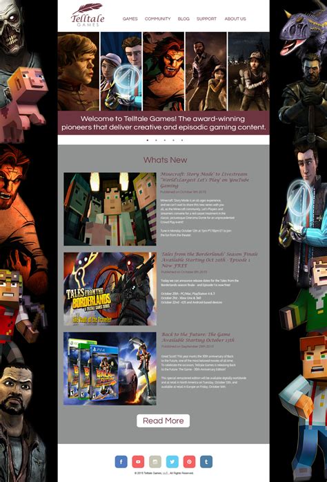 Telltale Games Logo & Website Redesign on Behance