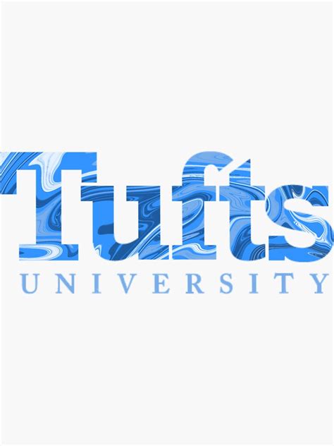 "Tufts University Logo - Blue Marble" Sticker for Sale by TuftsStickers | Redbubble