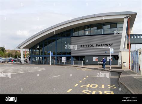 Bristol Parkway modern railway station building exterior Stock Photo - Alamy