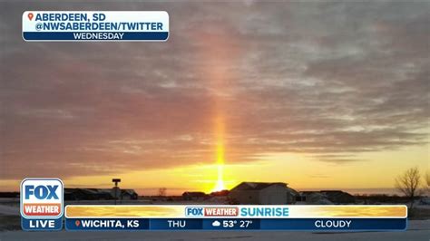 Sunrise snapshot in Aberdeen, South Dakota | Latest Weather Clips | FOX ...