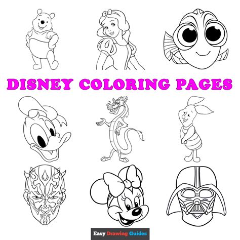 Best Ideas For Coloring All Disney Characters Together Coloring Pages ...