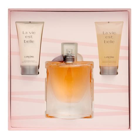 Buy Lancome La Vie Est Belle Gift Set, EDP 100ml + Body Lotion + Shower ...