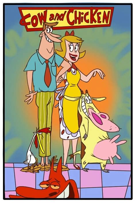 COW AND CHICKEN'S PARENTS by OlafVergara on DeviantArt | Cartoon shows, Cartoon photo, Cartoon art