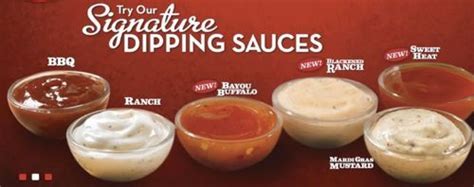 Popeyes Dipping Sauces - basic information for copy cat recipes for ...