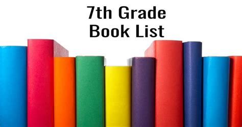 Awesome 7th Grade Reading List ~ The Organized Homeschooler