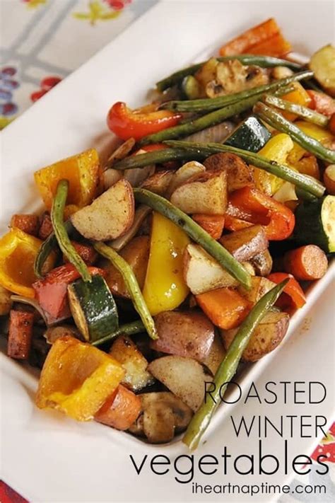 Roasted Winter Vegetables - I Heart Nap Time