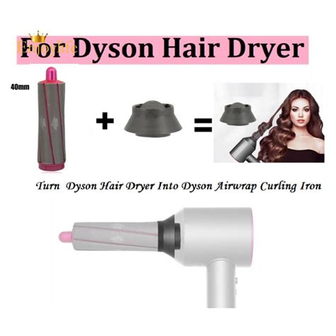 3PCS for Dyson Supersonic Hair Dryer Curling Attachment Curling Barrels ...