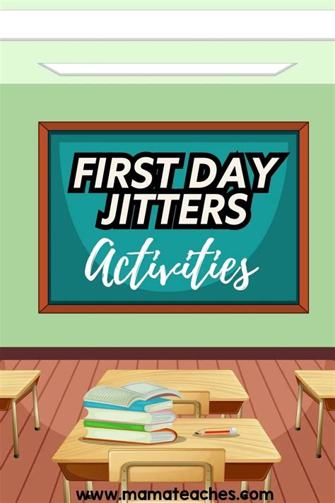 First Day Jitters Activities - Mama Teaches